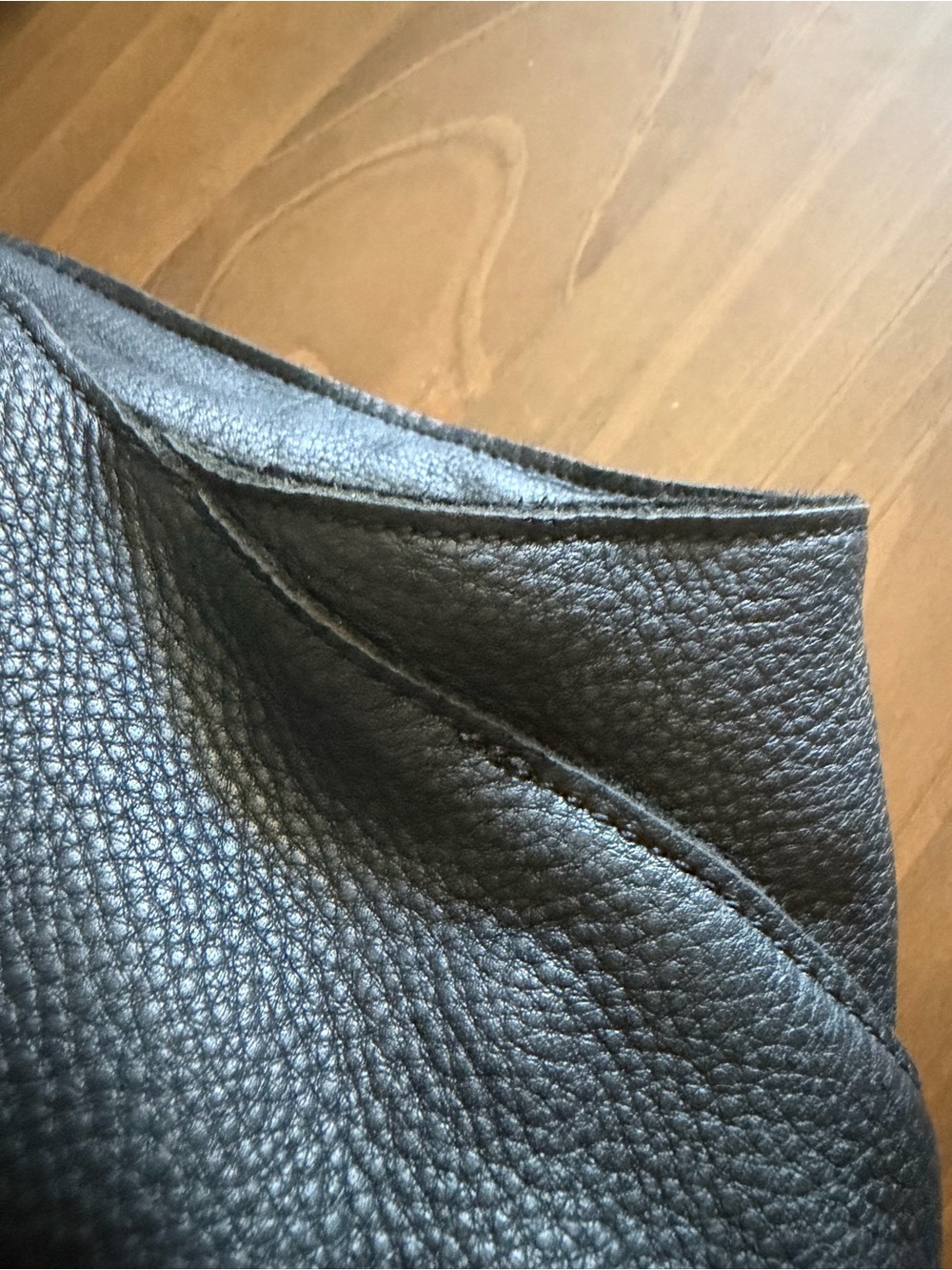 Hammitt Black Pebbled Leather Stud Tote - Picture 4 of 5